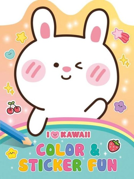 Kawaii - Color & Sticker Fun |