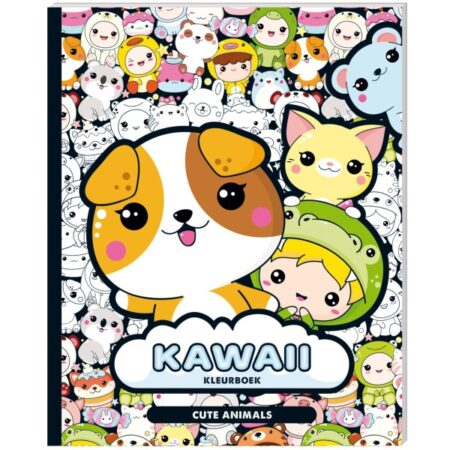 Kawaii Kleurboek Cute Animals |