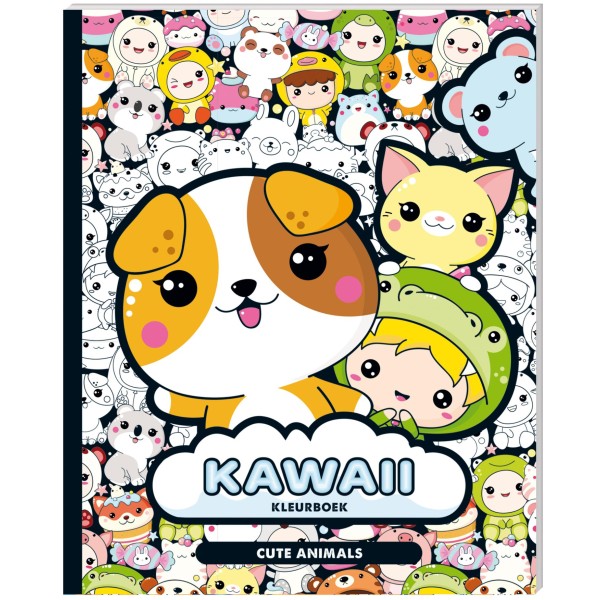 Kawaii Kleurboek Cute Animals |