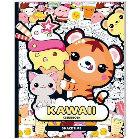 Kawaii Kleurboek Snacktime |