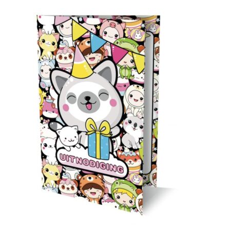 Kawaii Uitnodigingen 8 stuks |