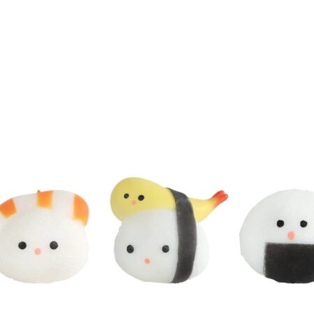 Kawaii squishy sushi vriendje 5cm | Merkloos