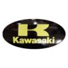 Kawasaki Logo Emaille Bord - 46 x 23cm | Kawasaki