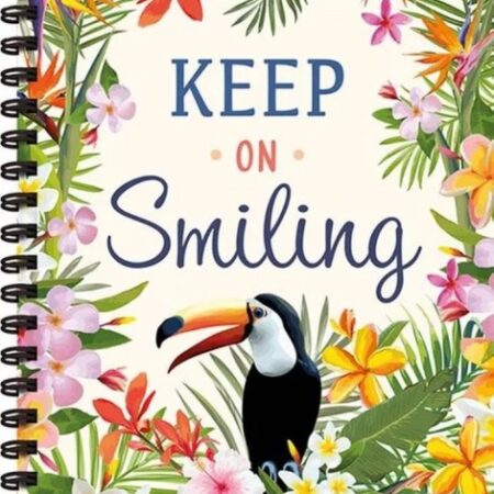 Keep On Smiling - Spiraalboek (Lijnen) | Deltas