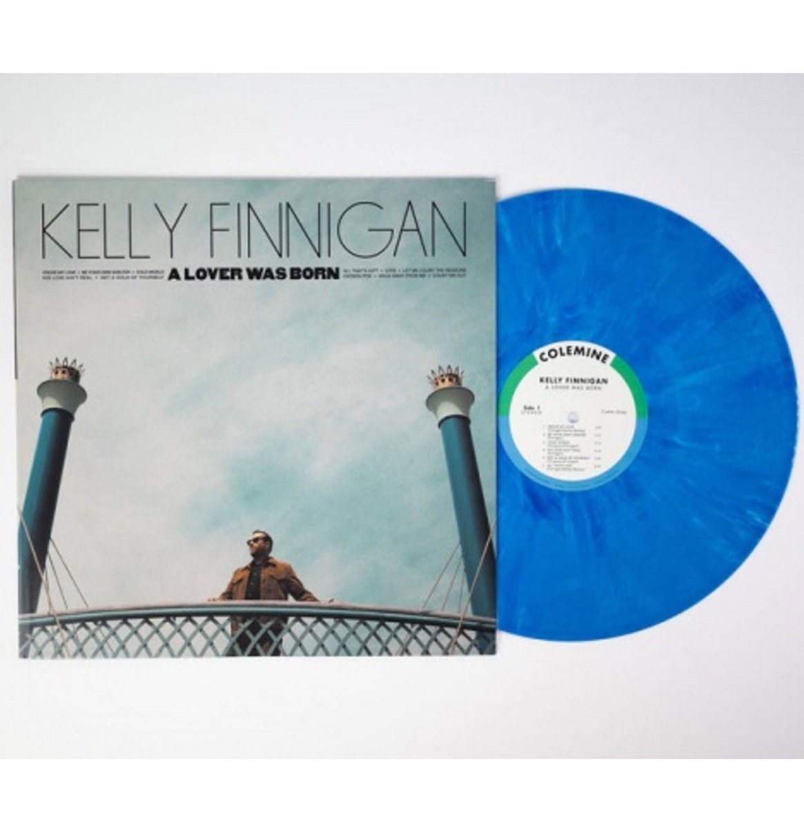Kelly Finnigan - A Lover Was Born (Blauw Vinyl) (LP) | Fiftiesstore