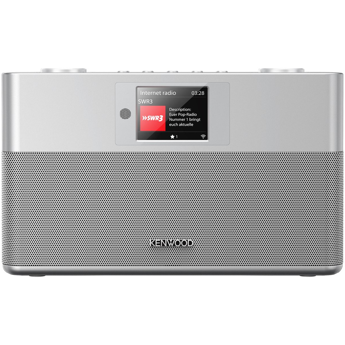 Kenwood CR-ST100 Hybride radio Zilver | Kenwood