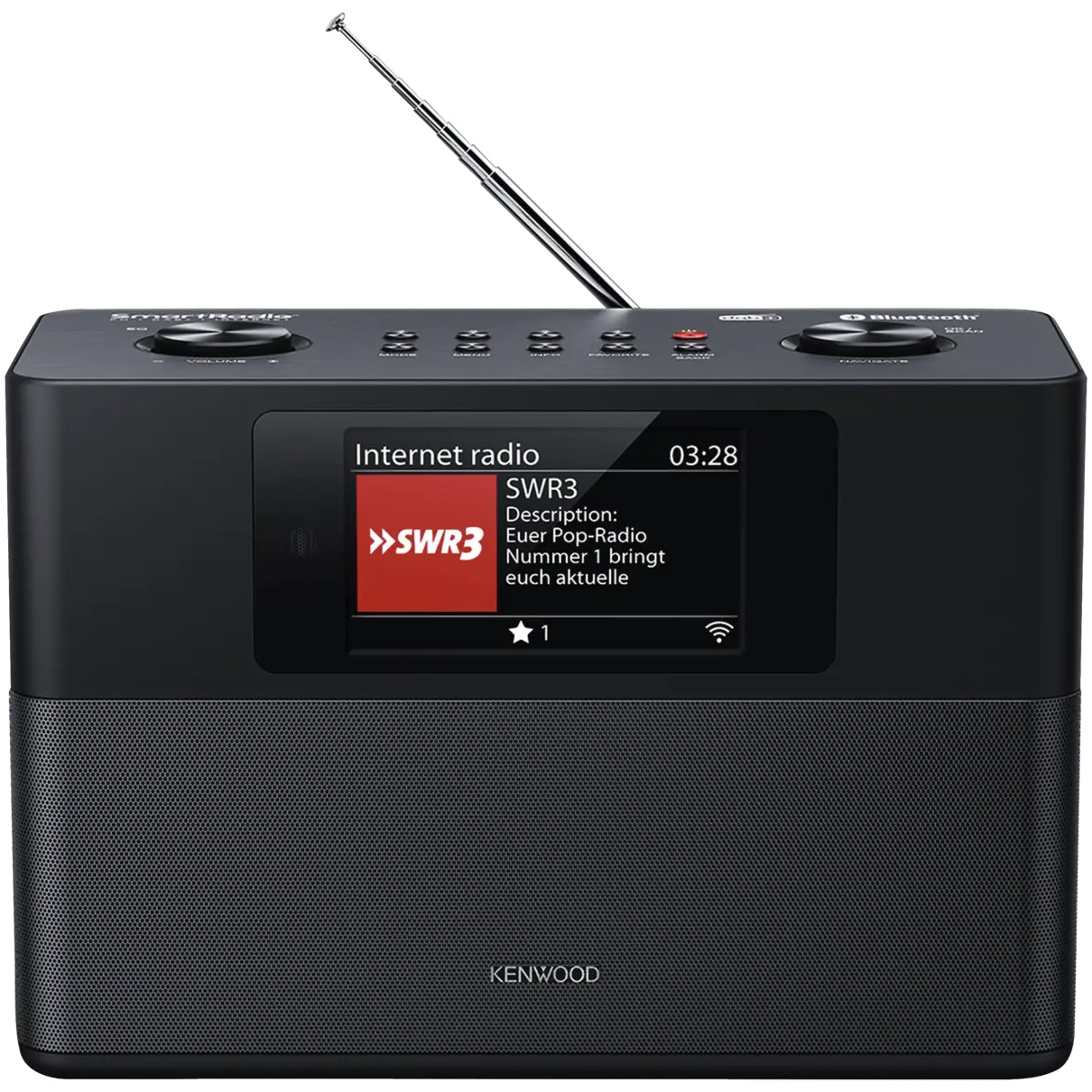 Kenwood CR-ST200S DAB radio Zwart | Kenwood