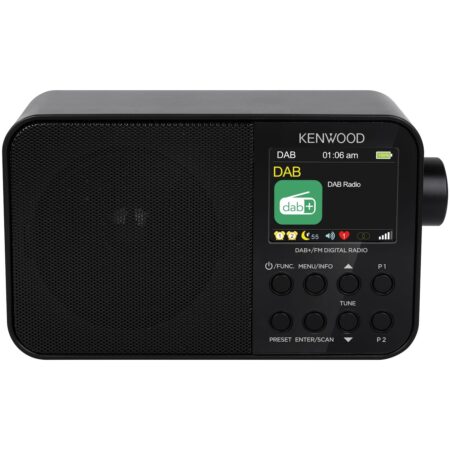 Kenwood CRM30DAB DAB radio Zwart | Kenwood