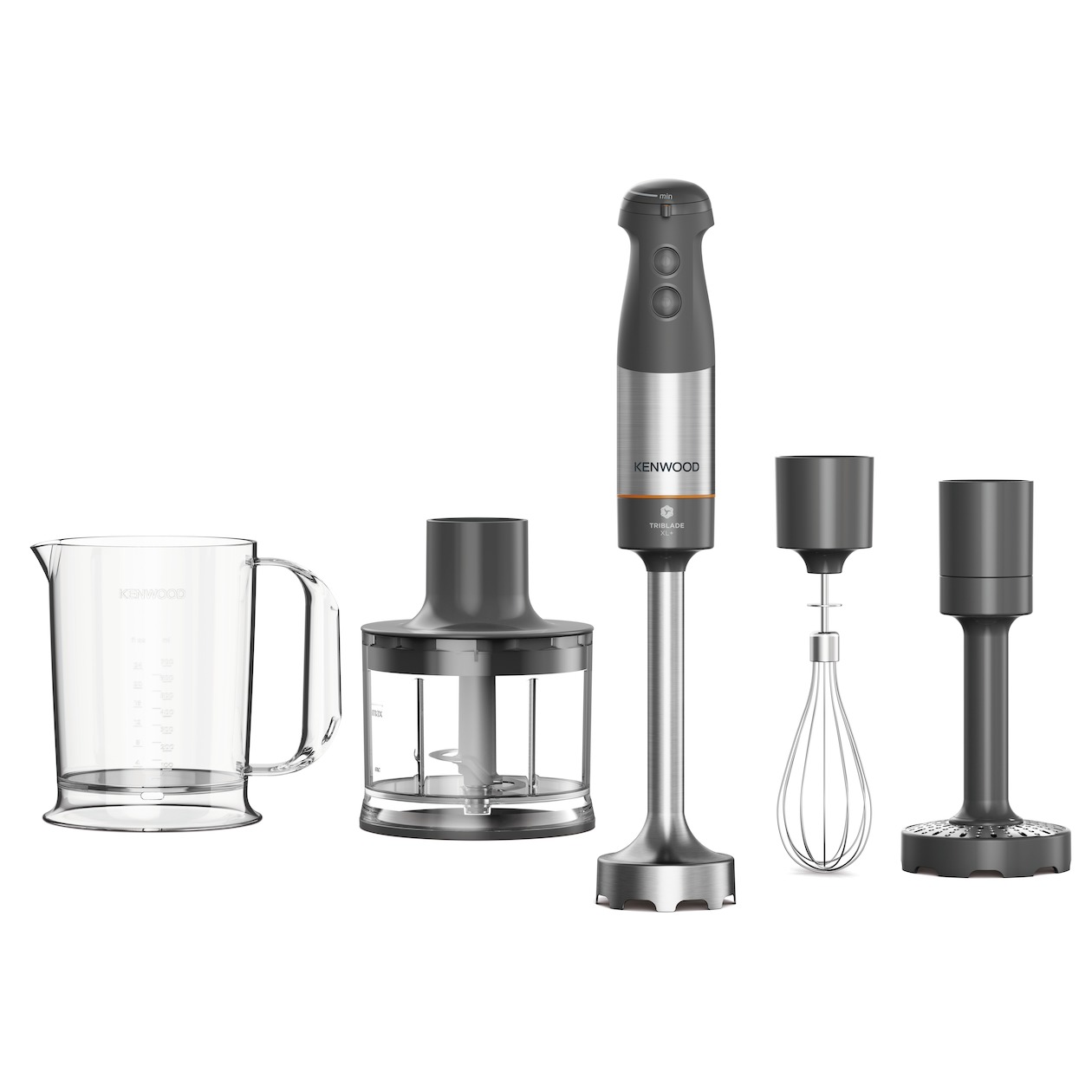 Kenwood HBM60.307GY Staafmixer Grijs | Kenwood