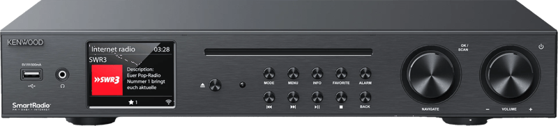Kenwood KR-W8000SCD-B