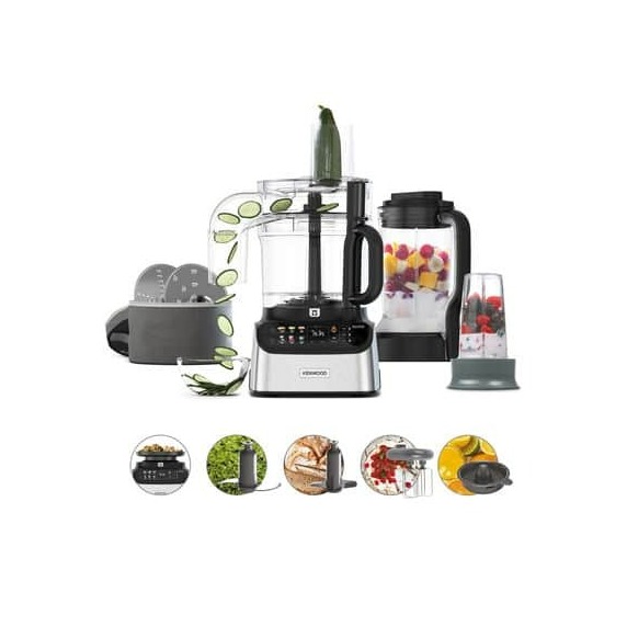 Kenwood MultiPro OneTouch (FDM73.850SS) Foodprocessor Grijs | Kenwood