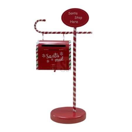 Kerst brievenbus op voet 25x10x51cm | Home & Styling