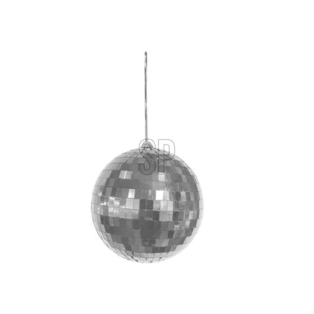 Kerstbal Spiegelbal 15cm zilver | Home & Styling