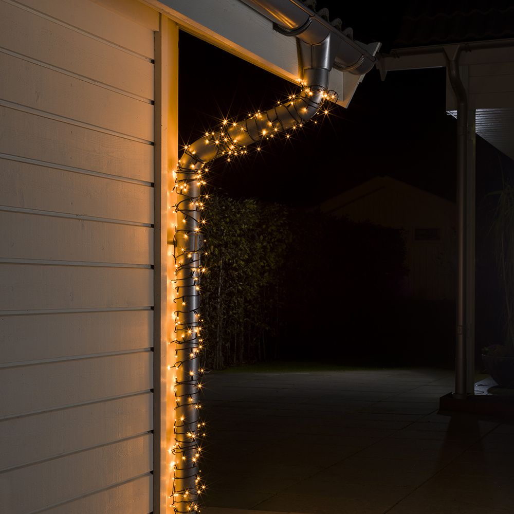 Kerstboomverlichting voor buiten - 1000 LED's - 2200K Extra warm wit - 70 meter - Kerstverlichting - Lichtsnoer | Konstsmide