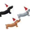 Kersthanger Tekkel vilt 15cm | Decoris