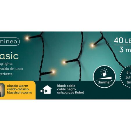Kerstverlichting Basic 40LED Classicwarm | Lumineo