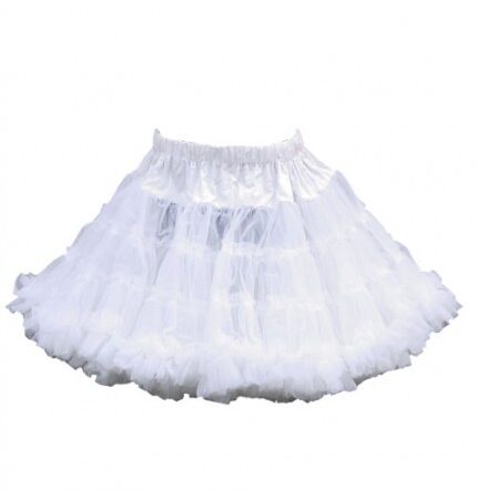 Kids Petticoat White 715-13 inch (33 cm)/11 inch (28 cm) | Sam's Mfg