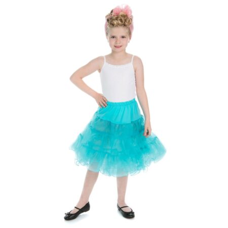 Kids Petticoat in Baby Blue-9 - 10 Jaar | Hearts and Roses
