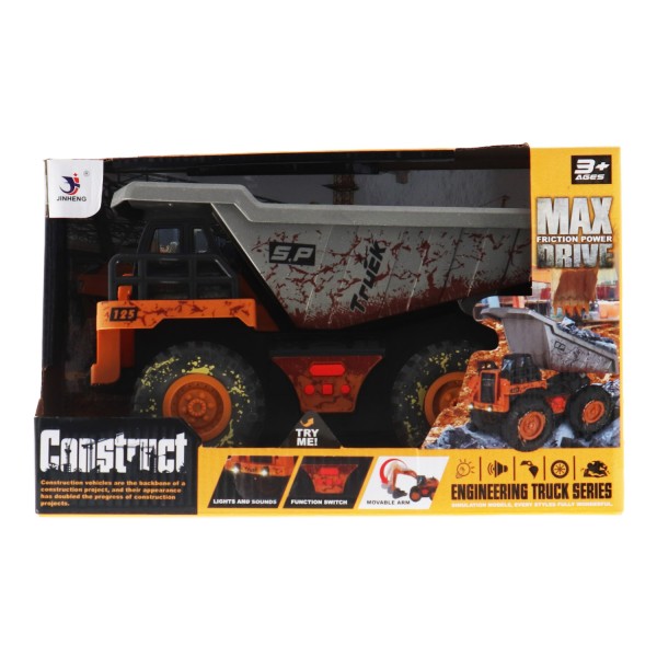 Kiepwagen Constructie Met Licht En Geluid |