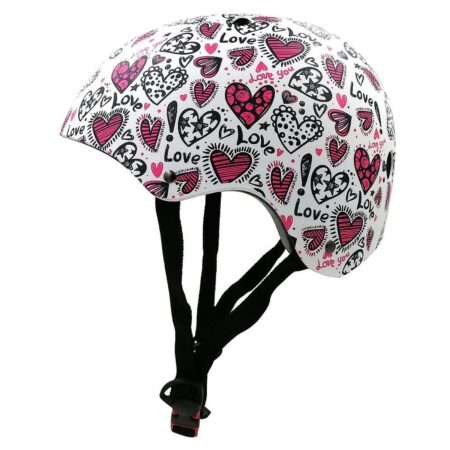 Kinder Fietshelm Love Medium ( 53-58 cm) | Kiddimoto