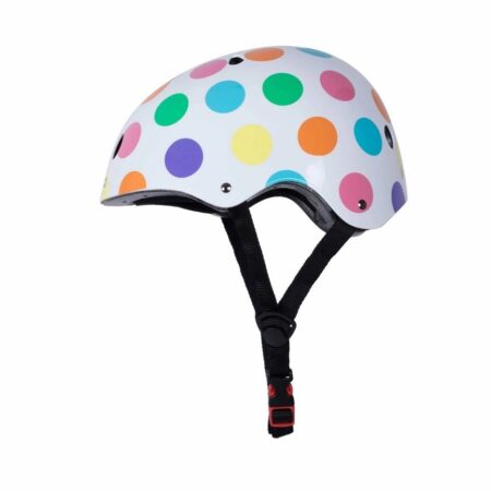 Kinder Fietshelm Pastel Dotty Medium (53 - 58 cm) | Kiddimoto