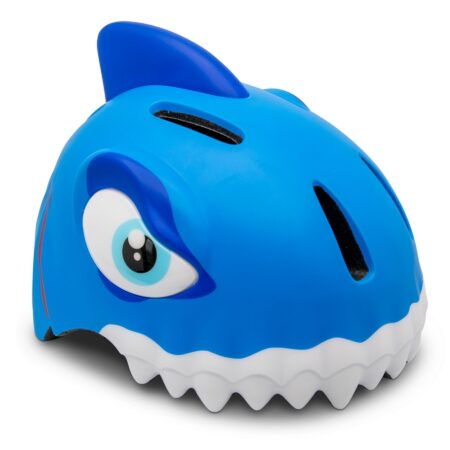 Kinderhelm / Fietshelm Blauwe Haai / Blue Shark Small 49-55 cm | Crazy Stuff