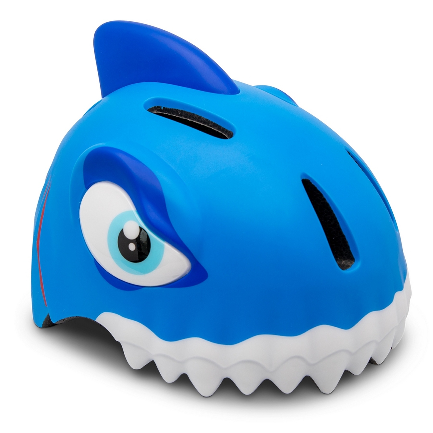Kinderhelm / Fietshelm Blauwe Haai / Blue Shark Small 49-55 cm | Crazy Stuff