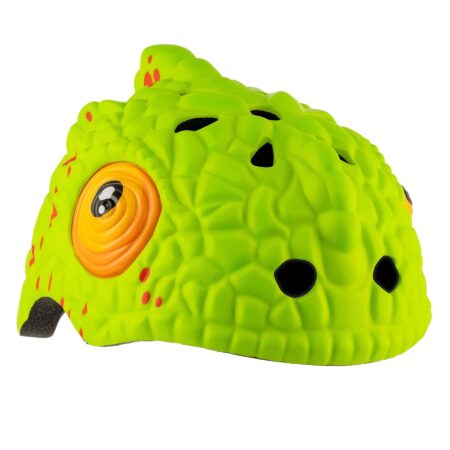 Kinderhelm / Fietshelm Chameleon Green / Kameleon Small 49-55 cm | Crazy Stuff