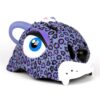 Kinderhelm / Fietshelm Paarse Luipaard / Purple Leopard Small 49-55 cm | Crazy Stuff