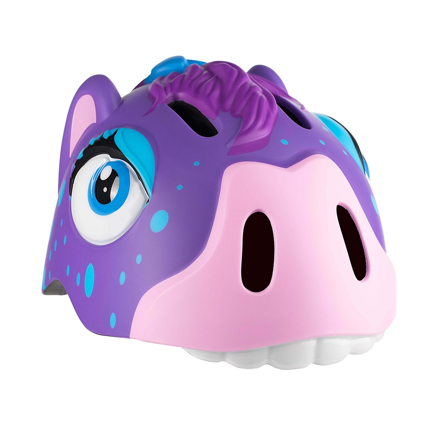 Kinderhelm / Fietshelm Paarse Pony / Purple Pony Small 49-55 cm | Crazy Stuff