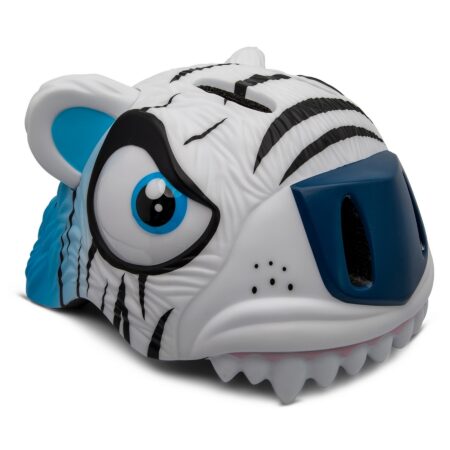 Kinderhelm / Fietshelm Witte Tijger / White Tiger Small 49-55 cm | Crazy Stuff