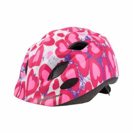 Kinderhelm Glitter Hearts Junior Premium | Polisport