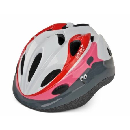 Kinderhelm Guppy Rood/Roze | Polisport