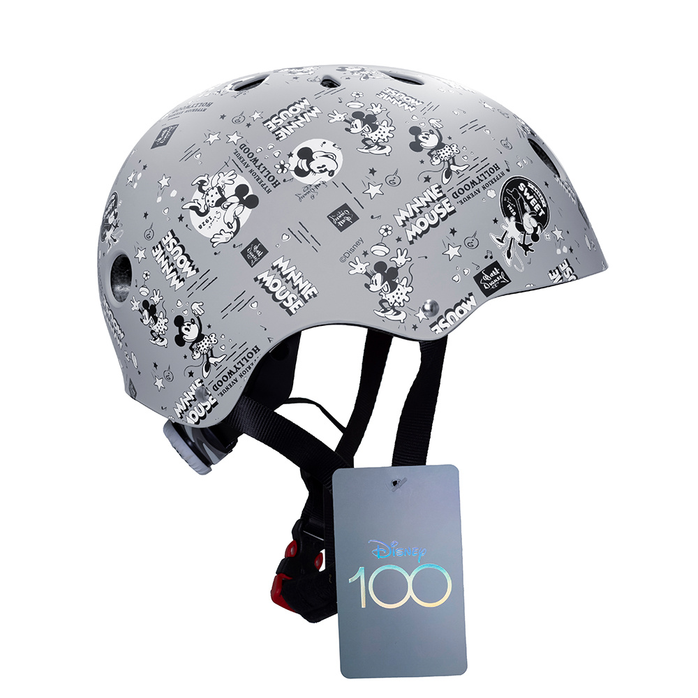 Kinderhelm met Minnie Pattern Print Fietshelm - 52-56 cm (M) | Seven Polska