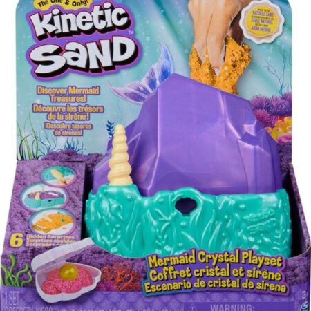 Kinetic Sand Mermaid Crystal Playset | Spinmaster