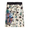 King Kerosin AOP Sailor Swim Short Ecru-XXXXL | King Kerosin