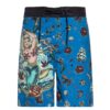King Kerosin AOP Sailor Swim Short Navy-XXXL | King Kerosin