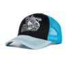King Kerosin Ace Racer Trucker Cap Black Blue | King Kerosin