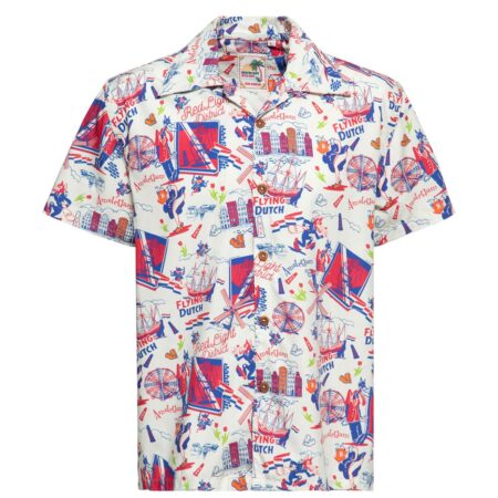 King Kerosin Amsterdam Shirt Off White-XXXL | King Kerosin