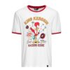 King Kerosin Beep Beep Roadrunner Vintage Ringer T-Shirt Off White -S | 25% korting | King Kerosin