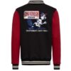 King Kerosin Beer College Jacket Black Red-S | King Kerosin