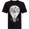 King Kerosin Bunny in the Headlights Mens T-Shirt Black-XXXXL | 22% korting | King Kerosin