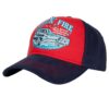 King Kerosin Burnin' Fire Honkbal Pet Rood & Donker Blauw | King Kerosin