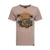 King Kerosin California Beachin T-Shirt Latte-S | King Kerosin
