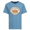 King Kerosin California Motor State T Shirt Smoke Blue-XXL | King Kerosin