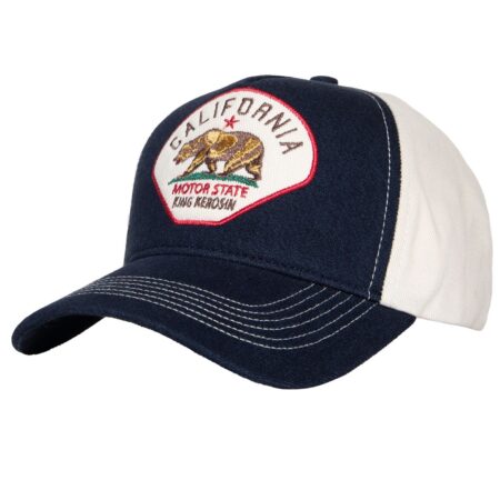 King Kerosin California Motor State Trucker Pet Denim & Wit | King Kerosin