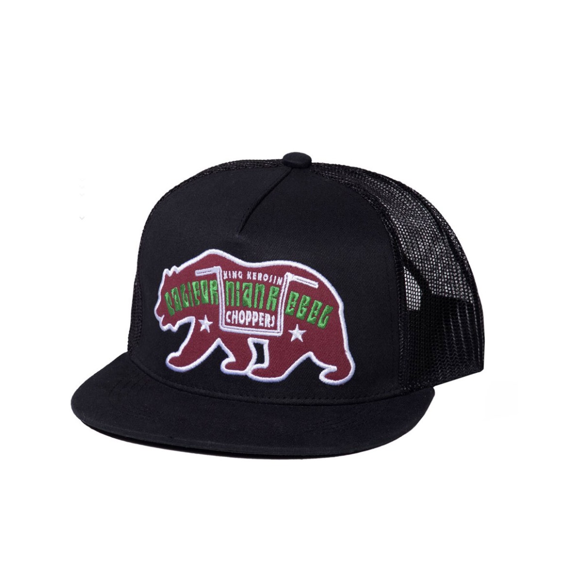 King Kerosin Californian Rebel Trucker Pet Zwart | 12% korting | King Kerosin