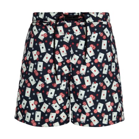 King Kerosin Casino Swim Shorts Black-XXL | King Kerosin