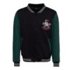 King Kerosin College Jacket Street Cat Black & Smoke-M | 30% korting | King Kerosin