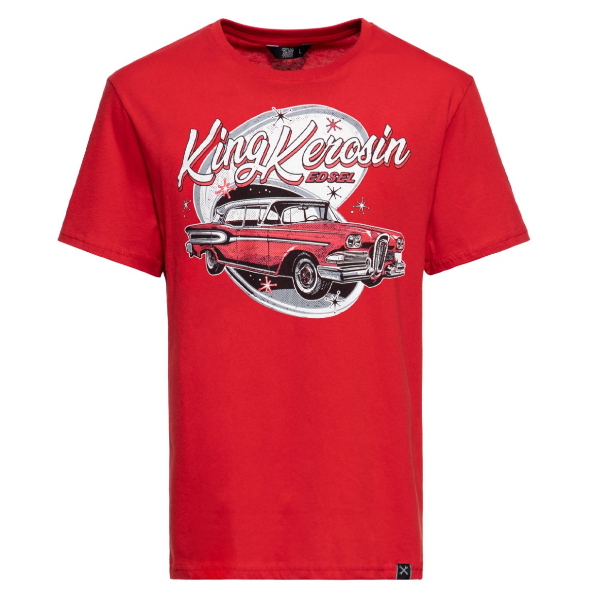 King Kerosin Edsel T-Shirt Red-S | King Kerosin